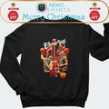 Cleveland Cavaliers starting 5 cartoon - Adult & Kids T-Shirts, Sweatshirts & Hoodies apparel design preview 1