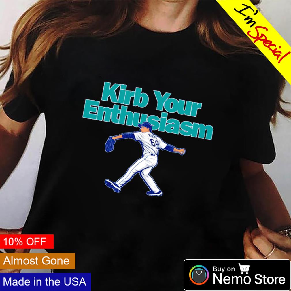George Kirby Kirb Your Enthusiasm Seattle Mariners - Adult & Kids T-Shirts, Sweatshirts & Hoodies apparel design preview 2