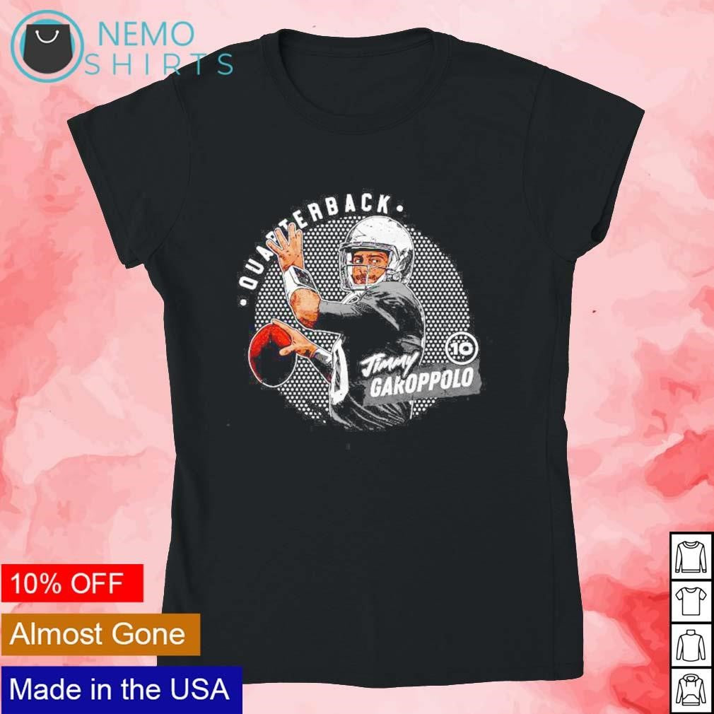 Jimmy Garoppolo quarterback Las Vegas Raiders - Adult & Kids T-Shirts, Sweatshirts & Hoodies apparel design preview 4