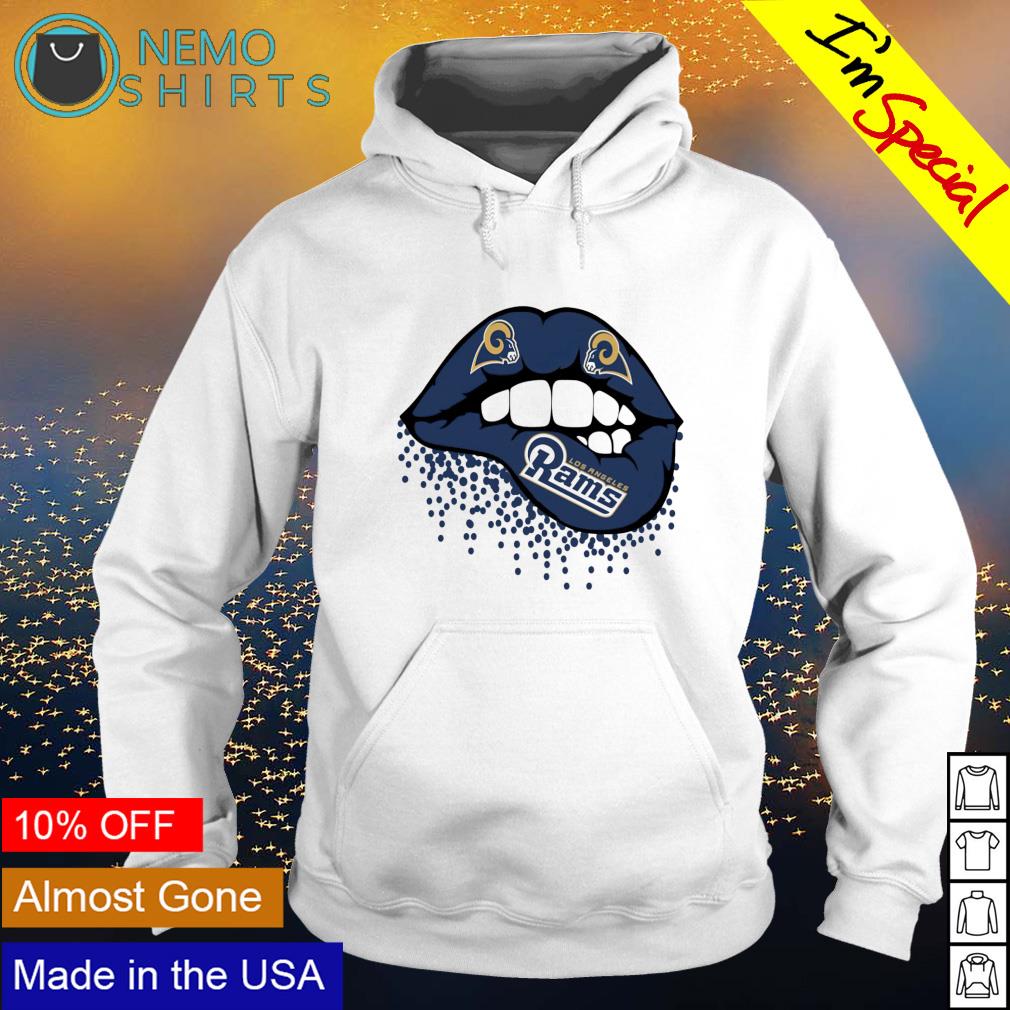 Los Angeles Rams lips - Adult & Kids T-Shirts, Sweatshirts & Hoodies apparel design preview 2