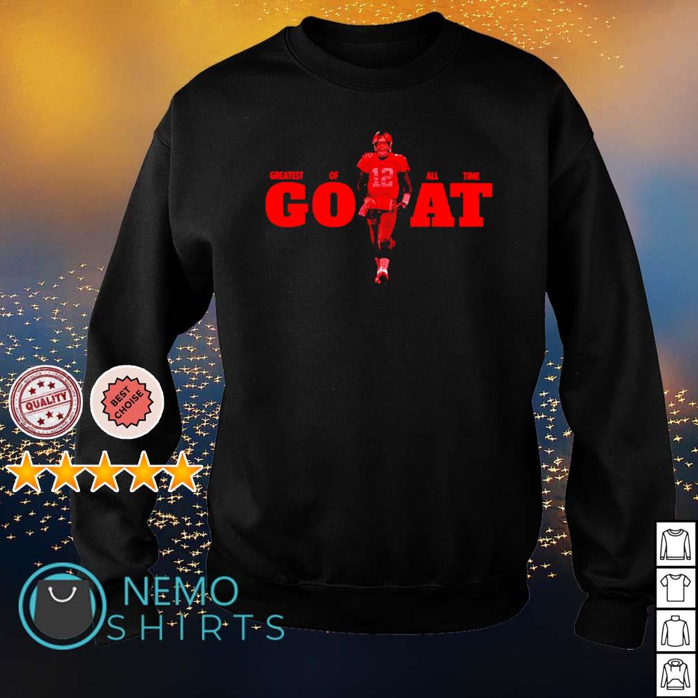Tom Brady Goat greatest of all time - Adult & Kids T-Shirts, Sweatshirts & Hoodies apparel design preview 4
