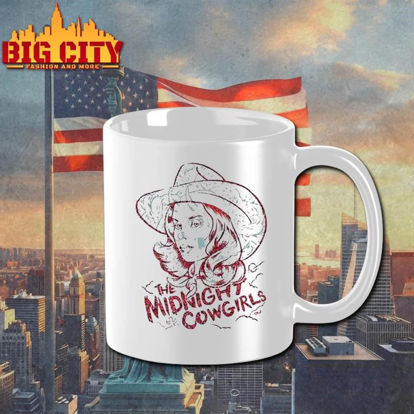 The Midnight Cowgirls Cowgirl Skull - Adult & Kids T-Shirts, Sweatshirts & Hoodies apparel design preview 3