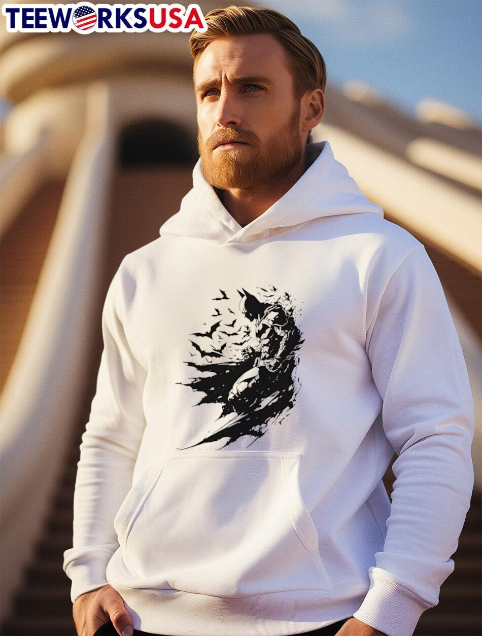 Bat Splatter Panos Stamp - Adult & Kids T-Shirts, Sweatshirts & Hoodies apparel design preview 2