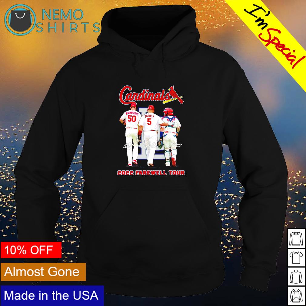 Cardinals Wainwright Pujols and Molina 2022 farewell - Adult & Kids T-Shirts, Sweatshirts & Hoodies product image 2