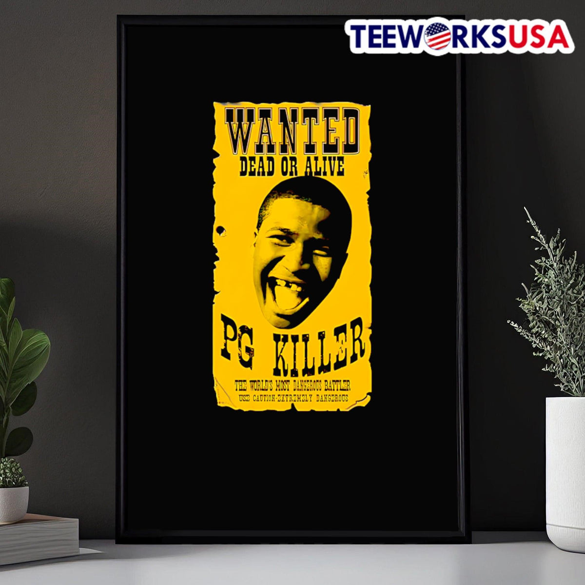 Wanted dead or alive PG Killer - Adult & Kids T-Shirts, Sweatshirts & Hoodies apparel design preview 5