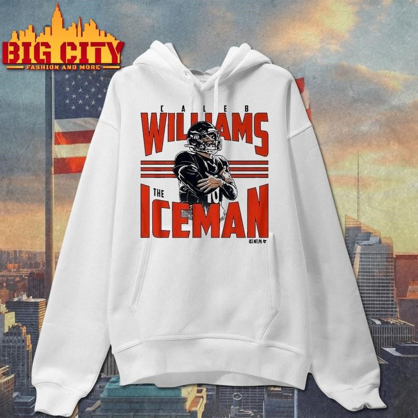 Caleb Williams The Iceman Celebration - Adult & Kids T-Shirts, Sweatshirts & Hoodies apparel design preview 2
