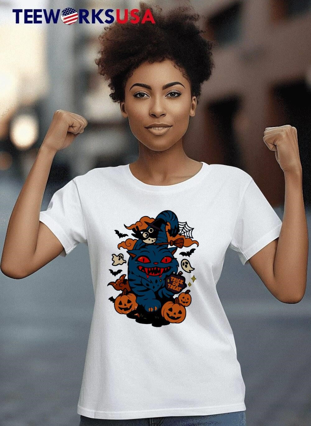 Derpy Tiger Halloween Funny Kpop Demon Hunters - Adult & Kids T-Shirts, Sweatshirts & Hoodies apparel design preview 8