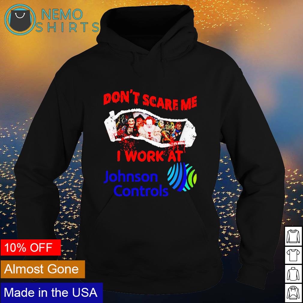 Horror Halloween don't scare me I work at Johnson - Adult & Kids T-Shirts, Sweatshirts & Hoodies apparel design preview 2