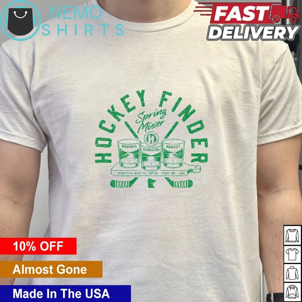 Hockey Finder 10th Annual Spring Mixer - Adult & Kids T-Shirts, Sweatshirts & Hoodies apparel design preview 4