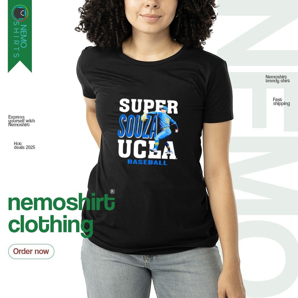 Super Souza Ucla Bruins baseball player name - Adult & Kids T-Shirts, Sweatshirts & Hoodies product image 3