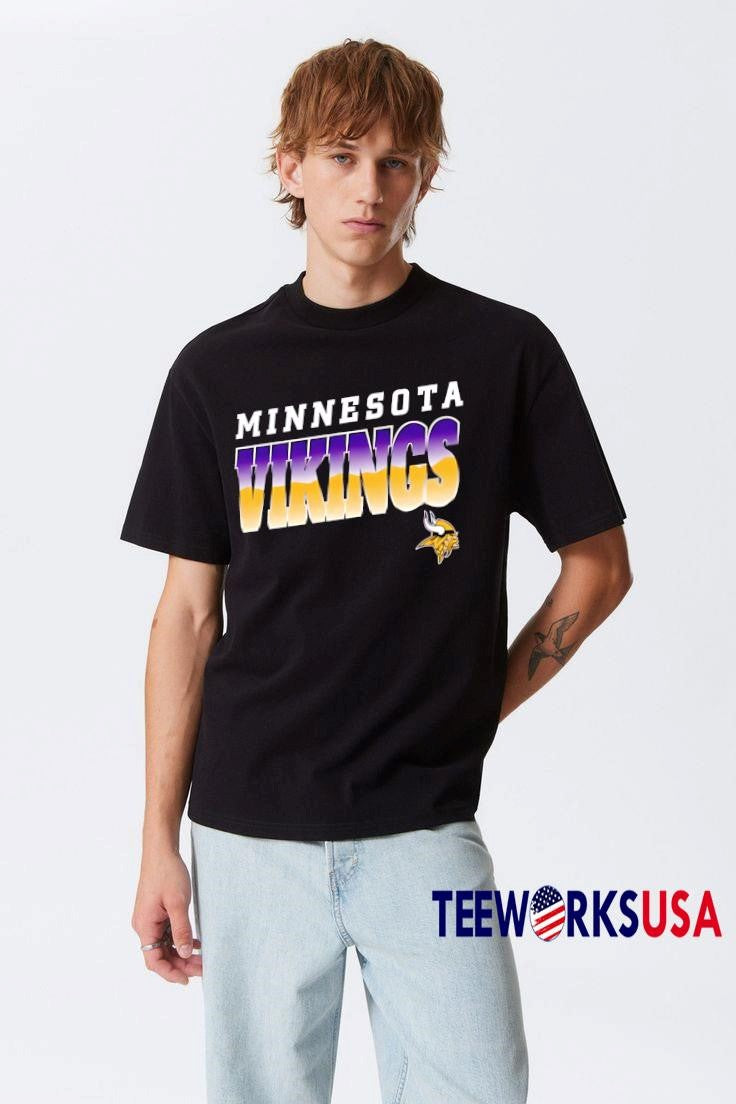 Minnesota Vikings Polished Franklin style - Adult & Kids T-Shirts, Sweatshirts & Hoodies apparel design preview 3