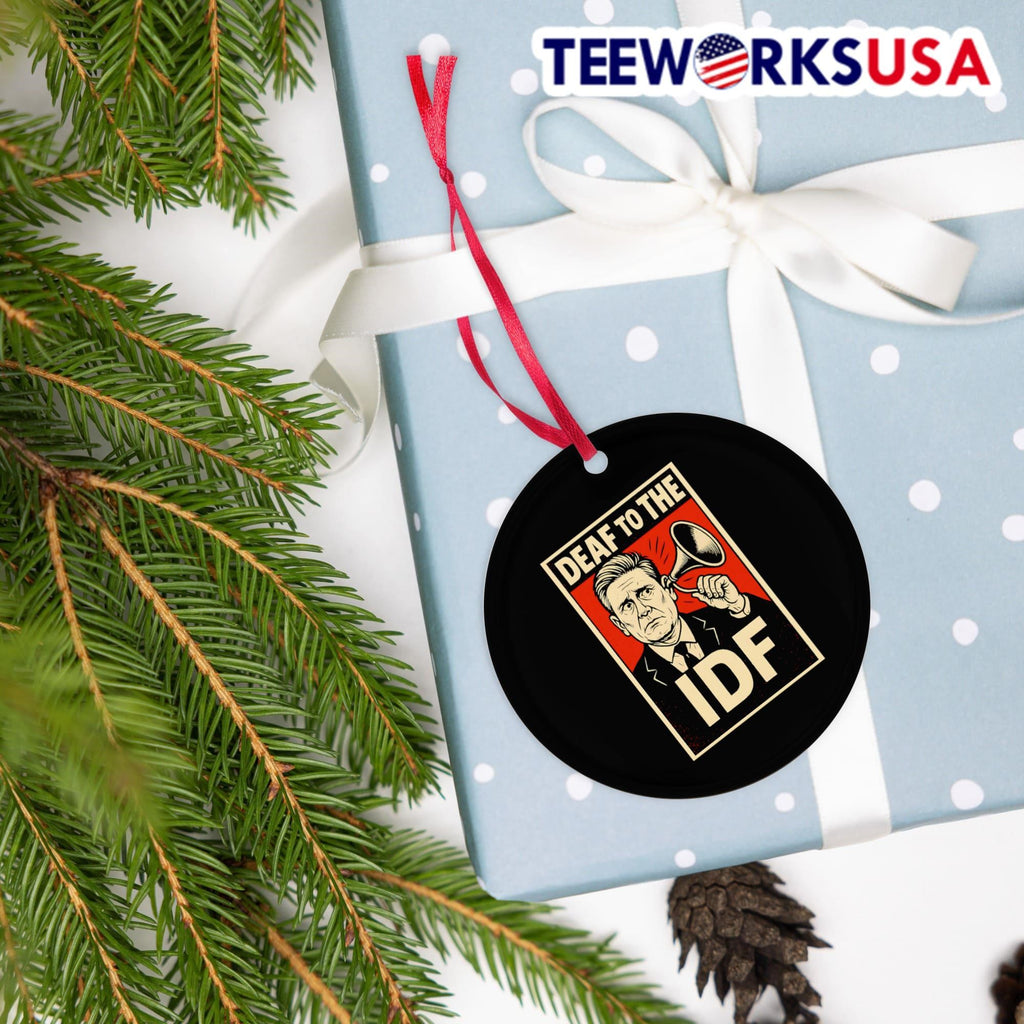 Deaf to the Idf - Adult & Kids T-Shirts, Sweatshirts & Hoodies apparel design preview 4