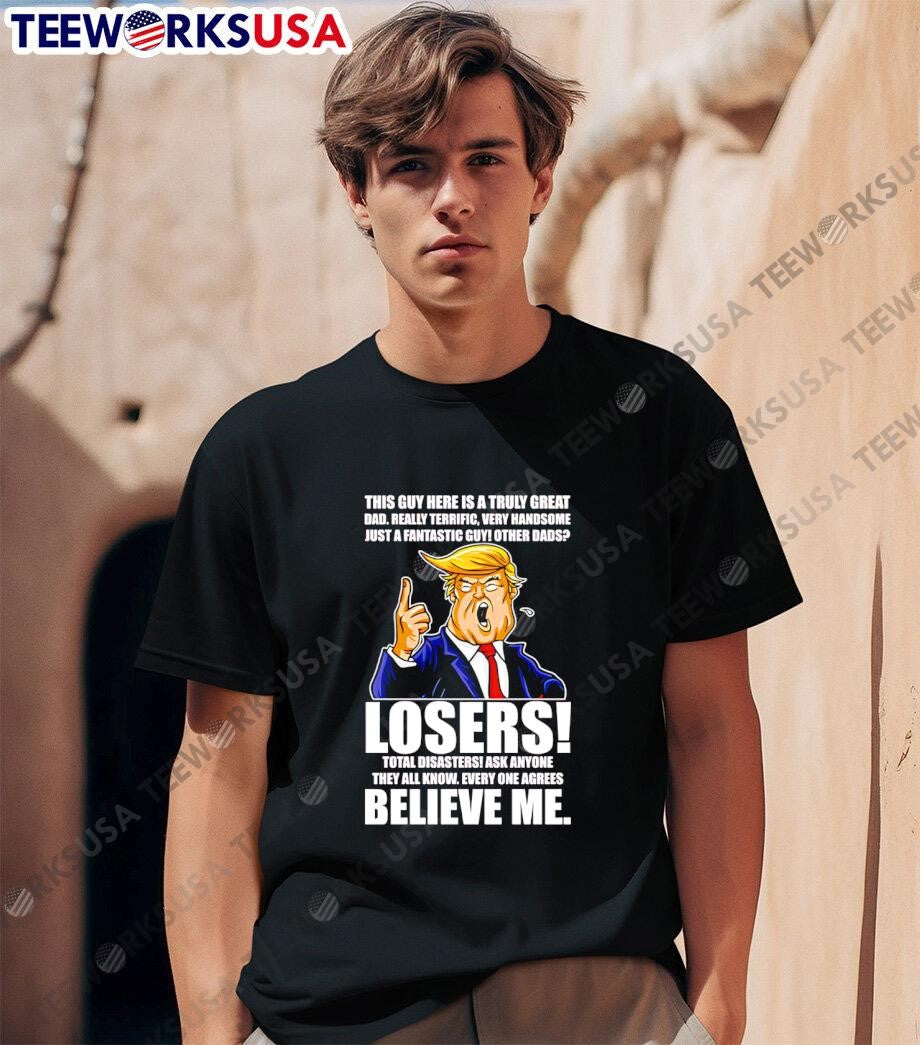 Trump Style Funny Dad - Adult & Kids T-Shirts, Sweatshirts & Hoodies apparel design preview 1