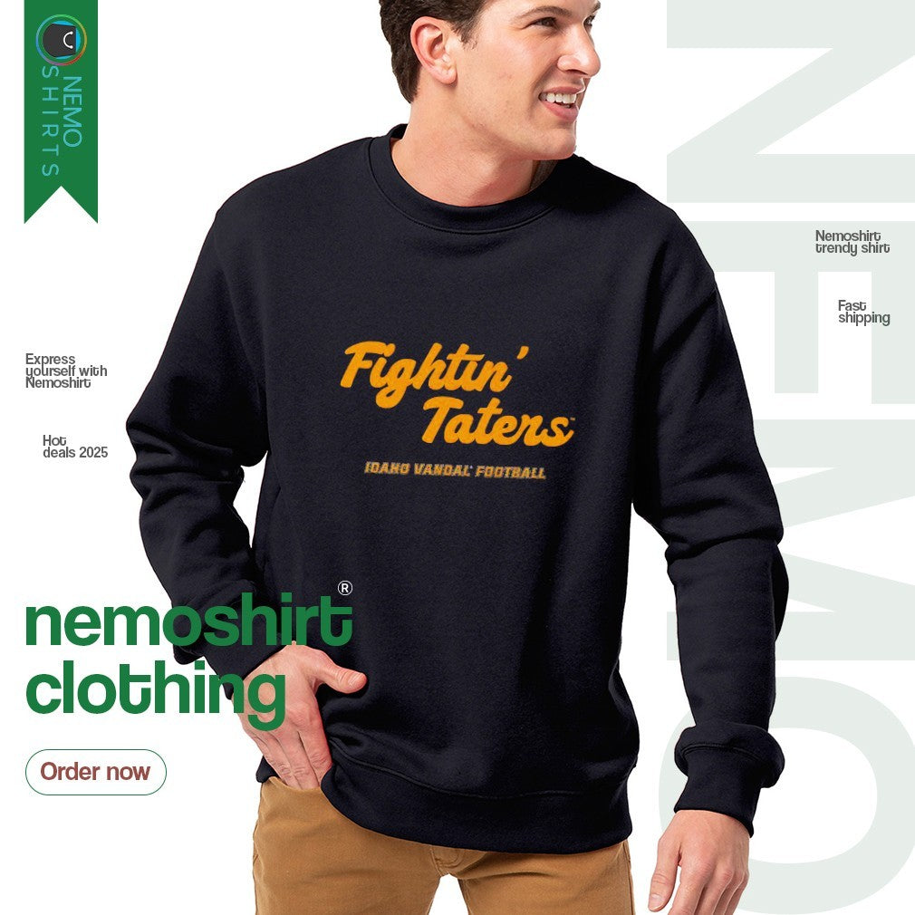 Fightin' taters Idaho Vandals football - Adult & Kids T-Shirts, Sweatshirts & Hoodies apparel design preview 4