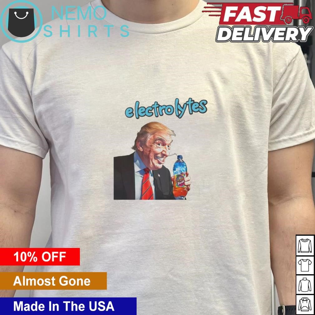 Electrolytes satire Trump is weird - Adult & Kids T-Shirts, Sweatshirts & Hoodies apparel design preview 5