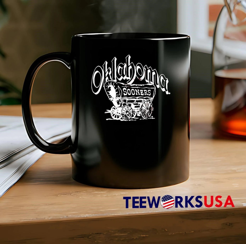 Oklahoma Sooners Schooner Wagon - Adult & Kids T-Shirts, Sweatshirts & Hoodies apparel design preview 2