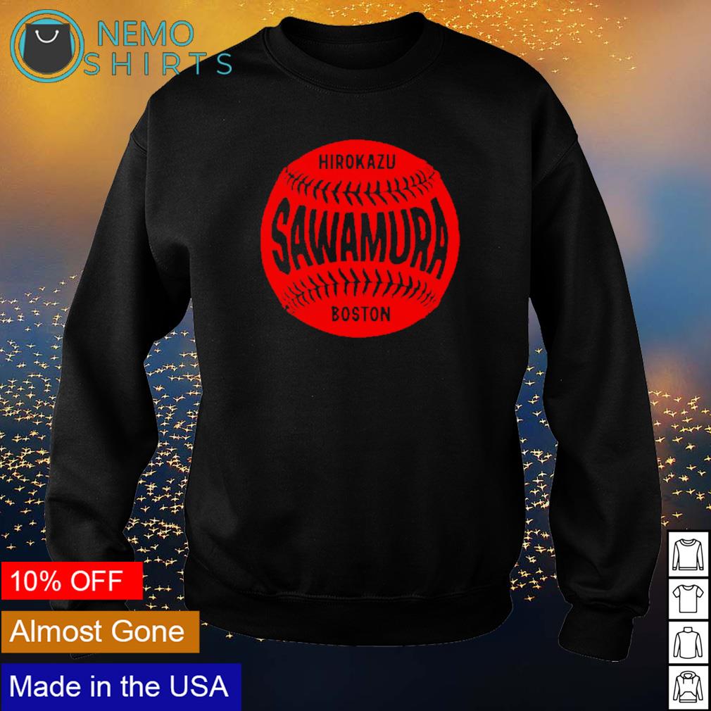 Boston Baseball Hirokazu Sawamura - Adult & Kids T-Shirts, Sweatshirts & Hoodies apparel design preview 4