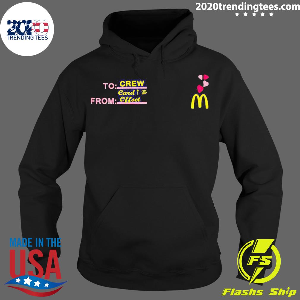 Official cardi B And Offset Mcdonalds - Adult & Kids T-Shirts, Sweatshirts & Hoodies apparel design preview 2