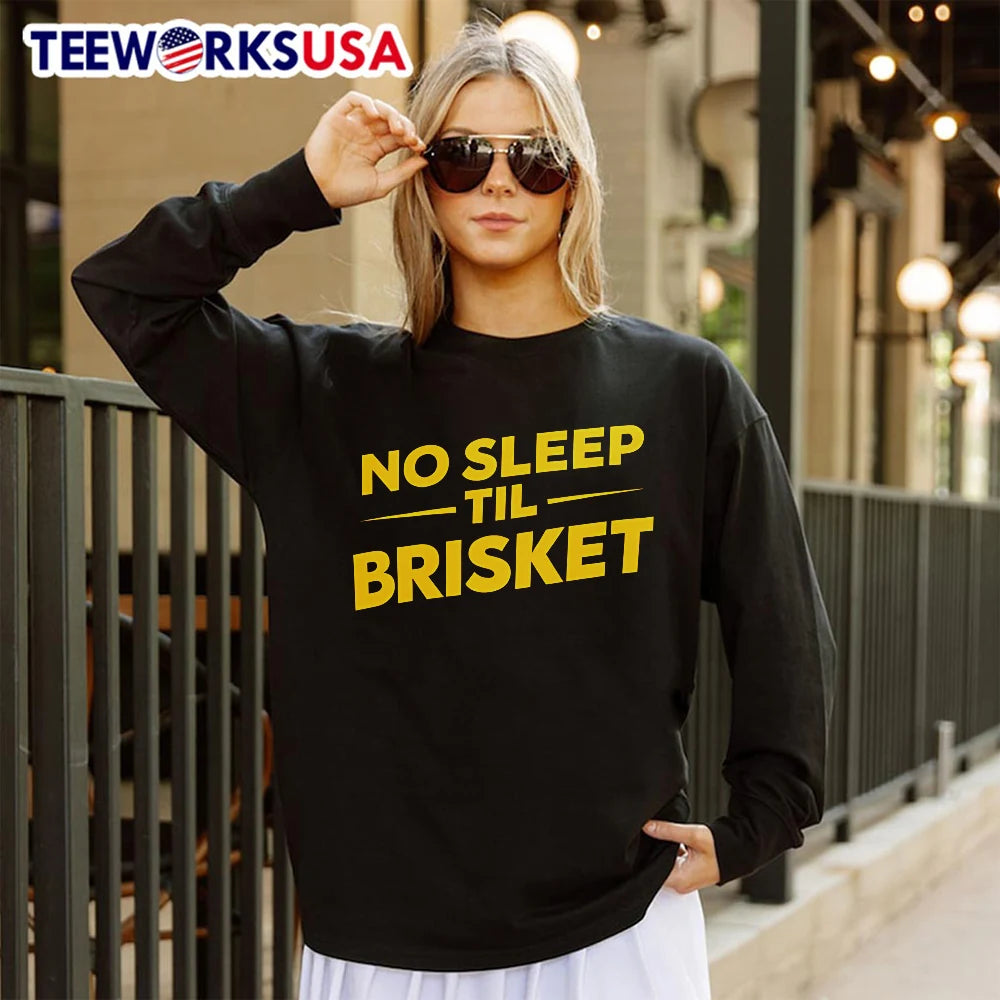No Sleep Til Brisket - Adult & Kids T-Shirts, Sweatshirts & Hoodies apparel design preview 4