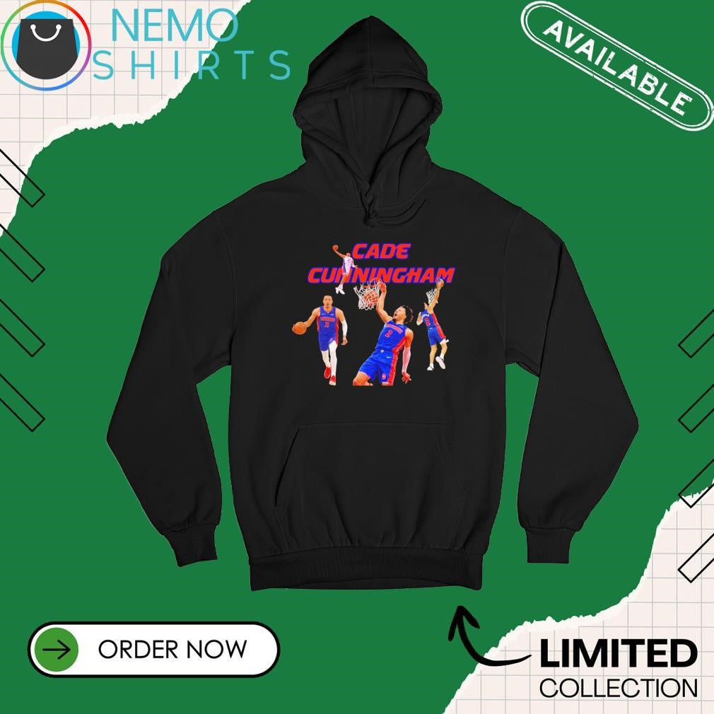 Cade Cunningham Detroit Pistons - Adult & Kids T-Shirts, Sweatshirts & Hoodies apparel design preview 2