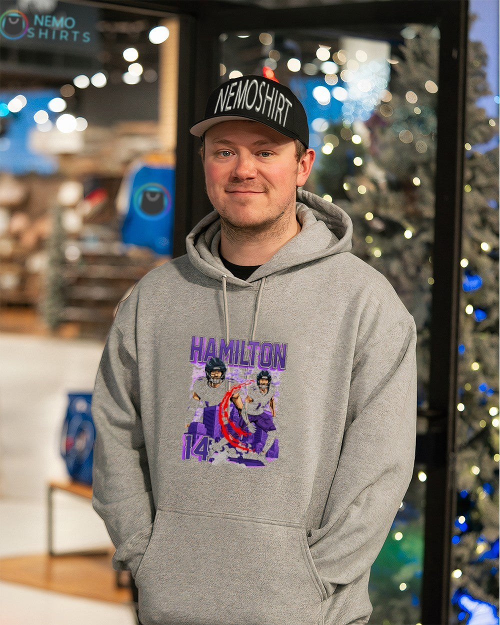 Kyle Hamilton Baltimore Ravens double player city - Adult & Kids T-Shirts, Sweatshirts & Hoodies apparel design preview 3
