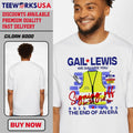 Gail Lewis We Salute You The End Of An Era design - Adult & Kids T-Shirts, Sweatshirts & Hoodies apparel design preview 1