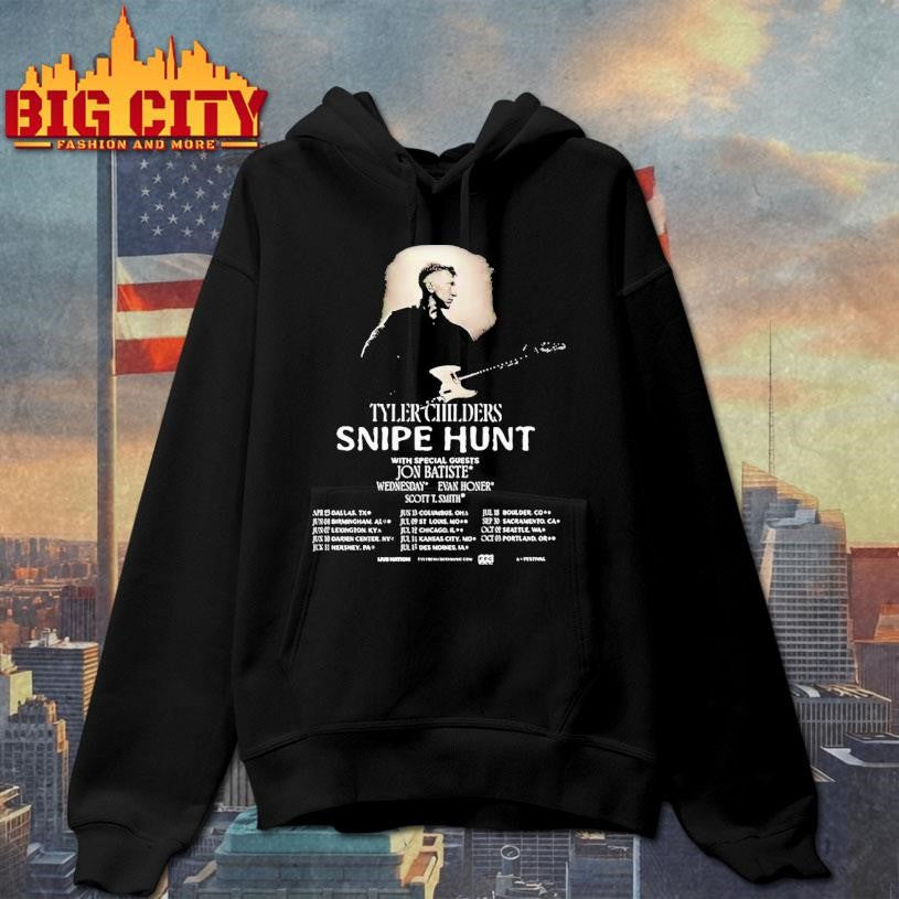 Tyler Childers Snipe Hunt 2026 Tour North America - Adult & Kids T-Shirts, Sweatshirts & Hoodies apparel design preview 2