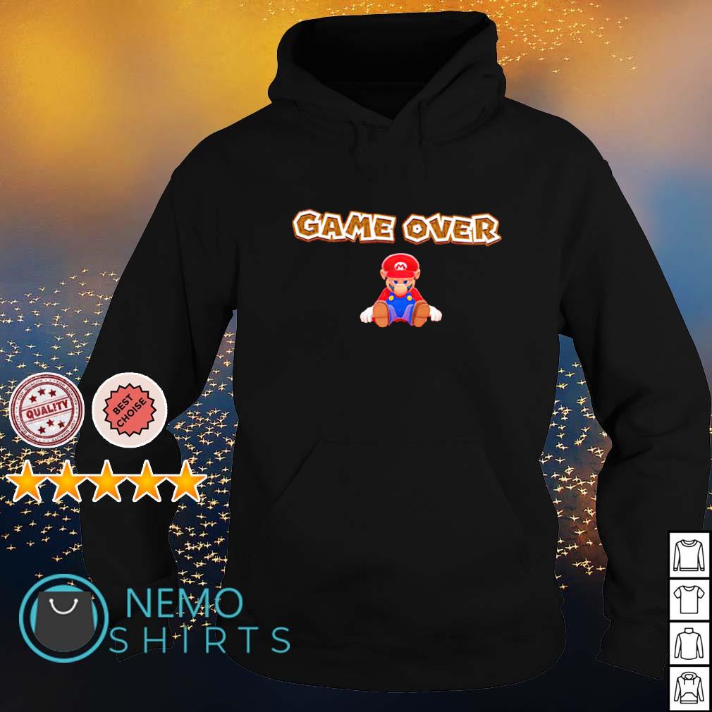 Super Mario Game Over - Adult & Kids T-Shirts, Sweatshirts & Hoodies apparel design preview 2