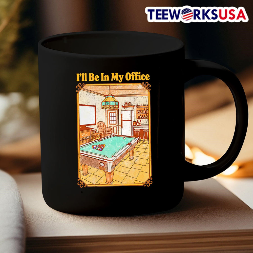 I'll be in my office - Adult & Kids T-Shirts, Sweatshirts & Hoodies apparel design preview 3