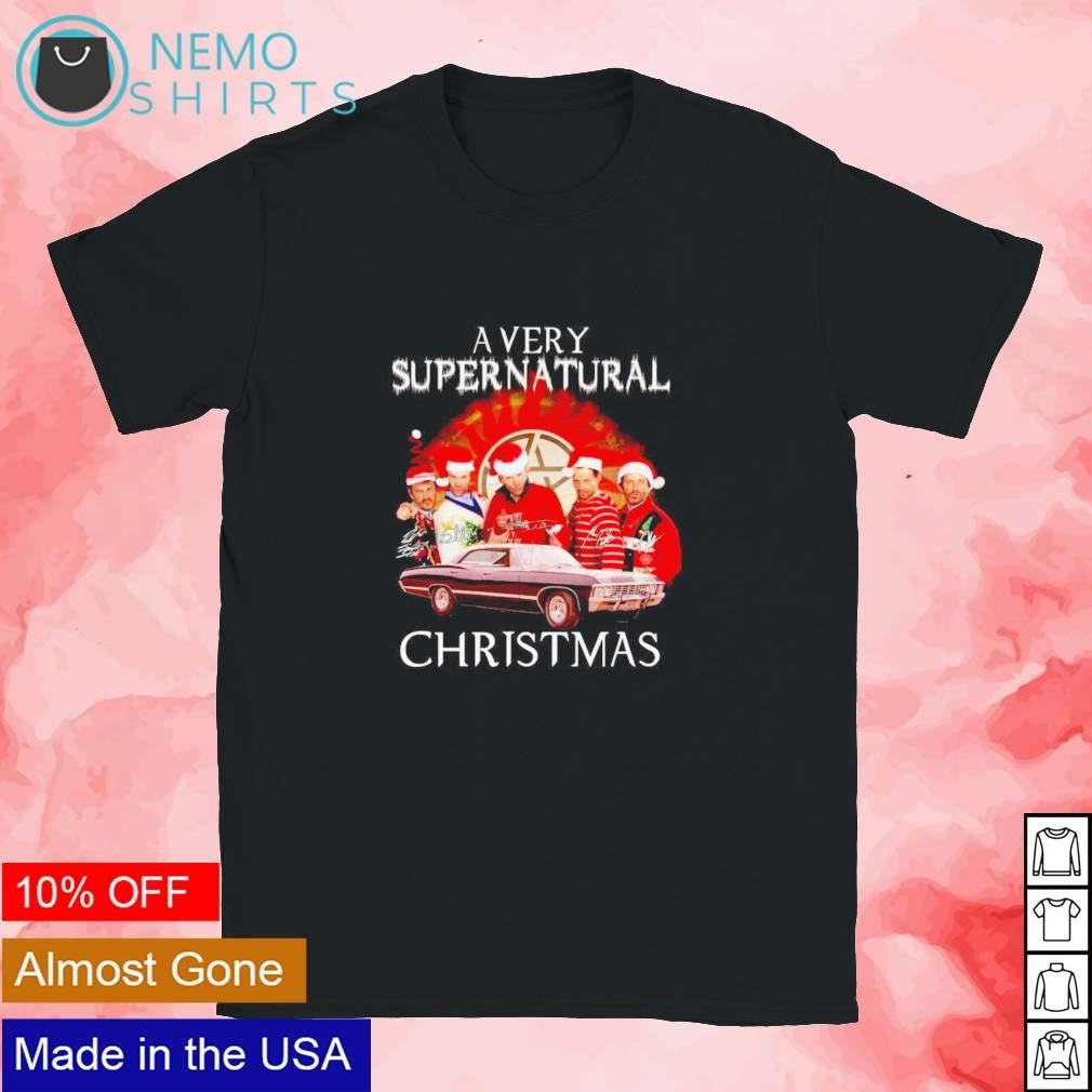 A very supernatural Christmas - Adult & Kids T-Shirts, Sweatshirts & Hoodies apparel design preview 1