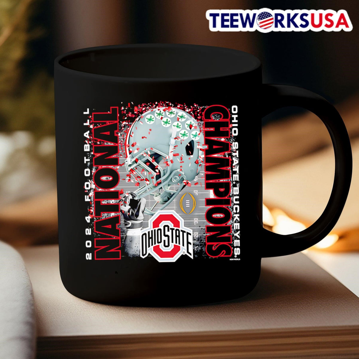 Ohio State Buckeyes College Football Playoff 2024 - Adult & Kids T-Shirts, Sweatshirts & Hoodies apparel design preview 3