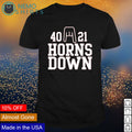40 21 horns down - Adult & Kids T-Shirts, Sweatshirts & Hoodies apparel design preview 1