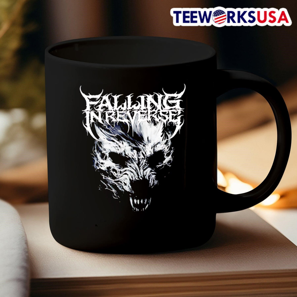 Falling In Reverse Wolf - Adult & Kids T-Shirts, Sweatshirts & Hoodies apparel design preview 3