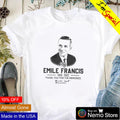 Emile Francis 1926 2022 thank you for the memories - Adult & Kids T-Shirts, Sweatshirts & Hoodies apparel design preview 1