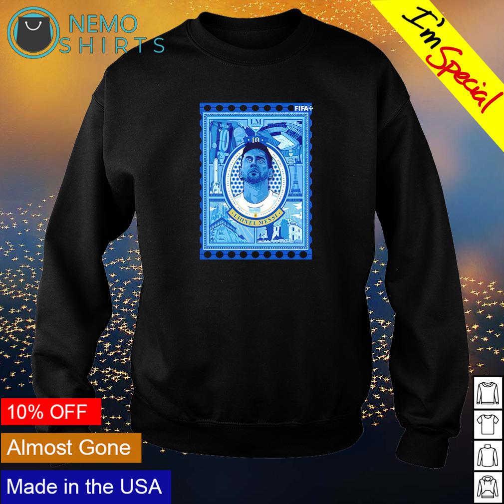 World Cup Lionel Messi the goat - Adult & Kids T-Shirts, Sweatshirts & Hoodies apparel design preview 4