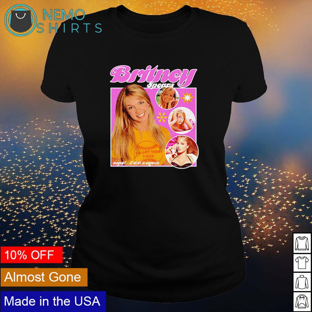 Britney Spears 90s vintage - Adult & Kids T-Shirts, Sweatshirts & Hoodies apparel design preview 3