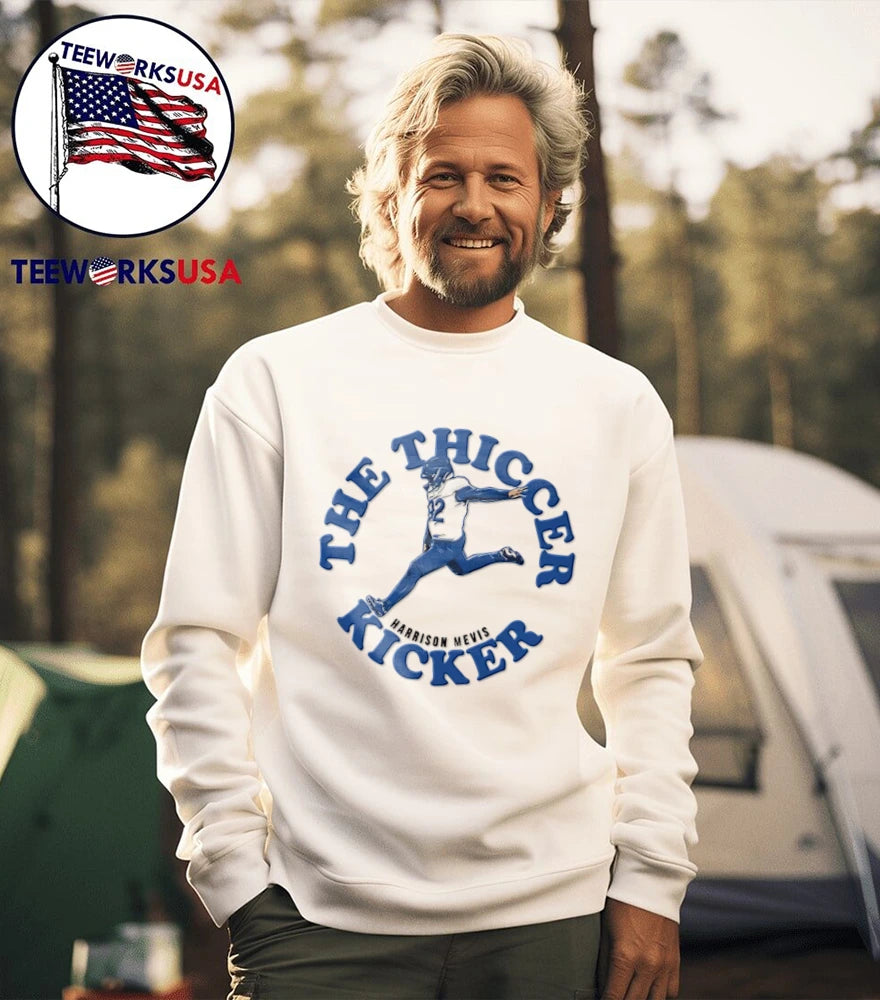 Rams The Thiccer Kicker Harrison Mevis - Adult & Kids T-Shirts, Sweatshirts & Hoodies apparel design preview 5