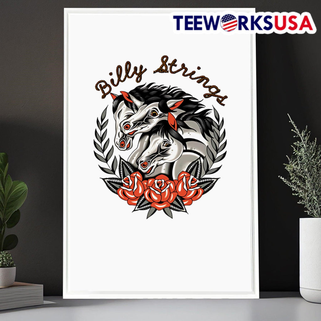 Billy Strings horses - Adult & Kids T-Shirts, Sweatshirts & Hoodies apparel design preview 6