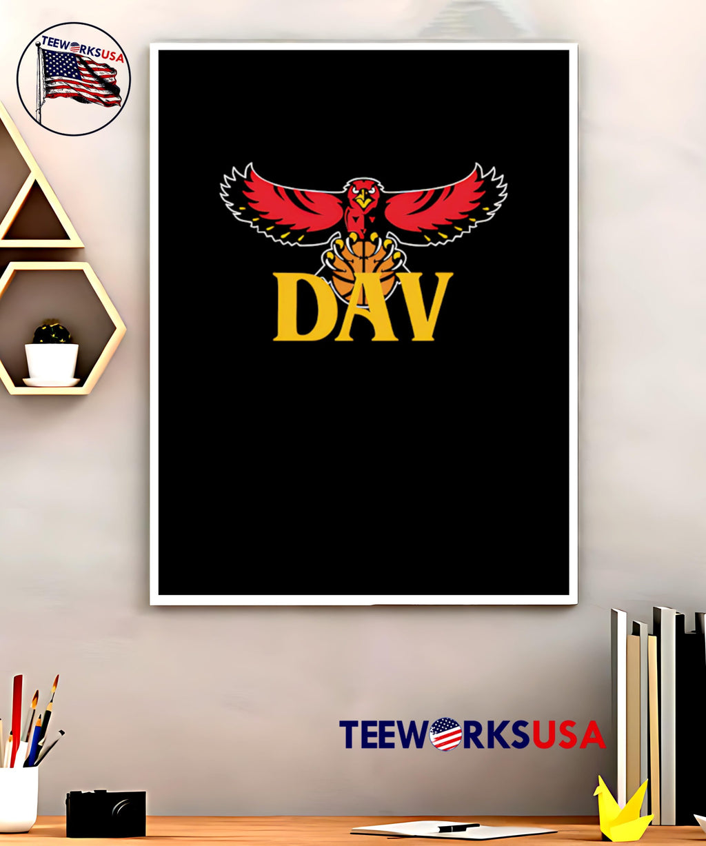 Atlanta Hawks DAV - Adult & Kids T-Shirts, Sweatshirts & Hoodies apparel design preview 5