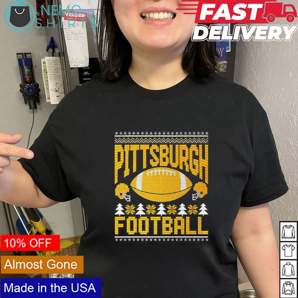 Pittsburgh football Steelers Christmas - Adult & Kids T-Shirts, Sweatshirts & Hoodies apparel design preview 3