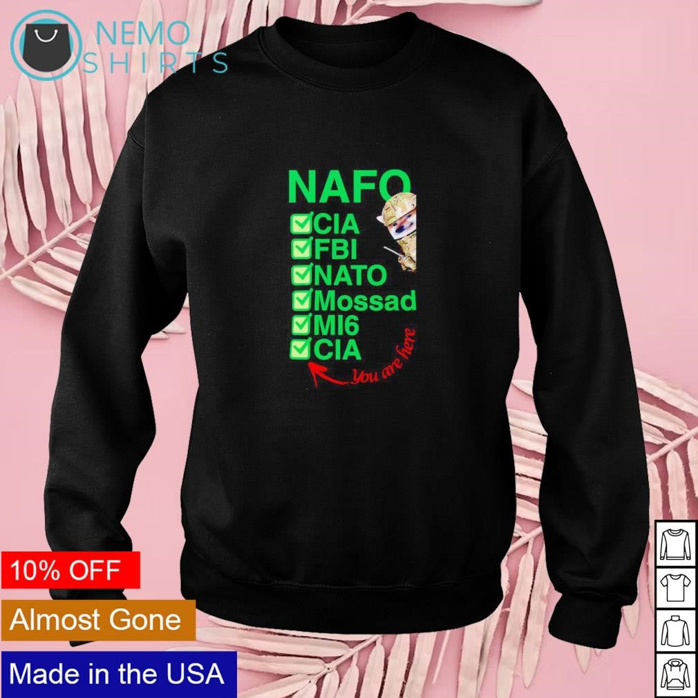 NAFO conspiracy you are here - Adult & Kids T-Shirts, Sweatshirts & Hoodies product image 3