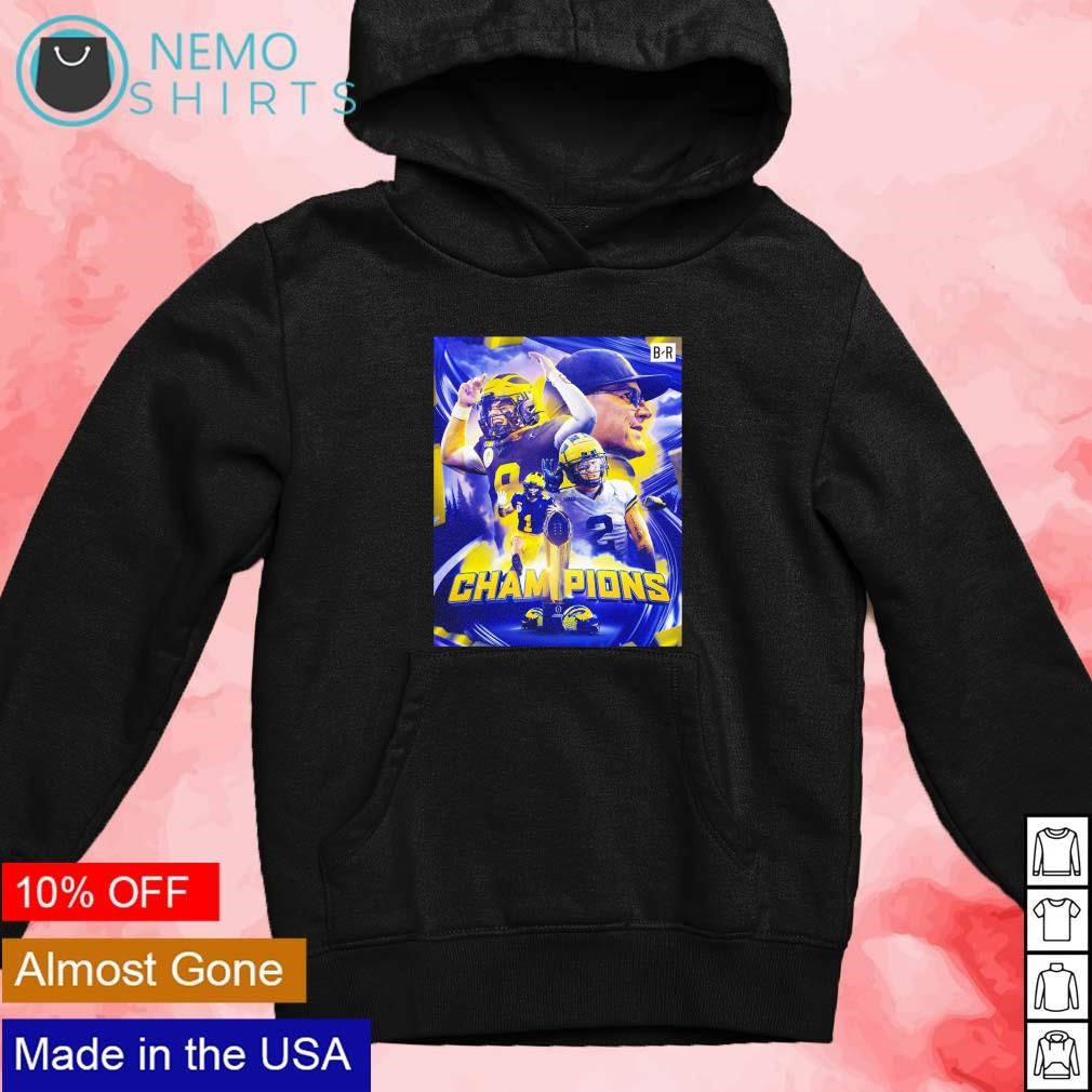 Michigan Wolverines wins the national championship - Adult & Kids T-Shirts, Sweatshirts & Hoodies apparel design preview 4