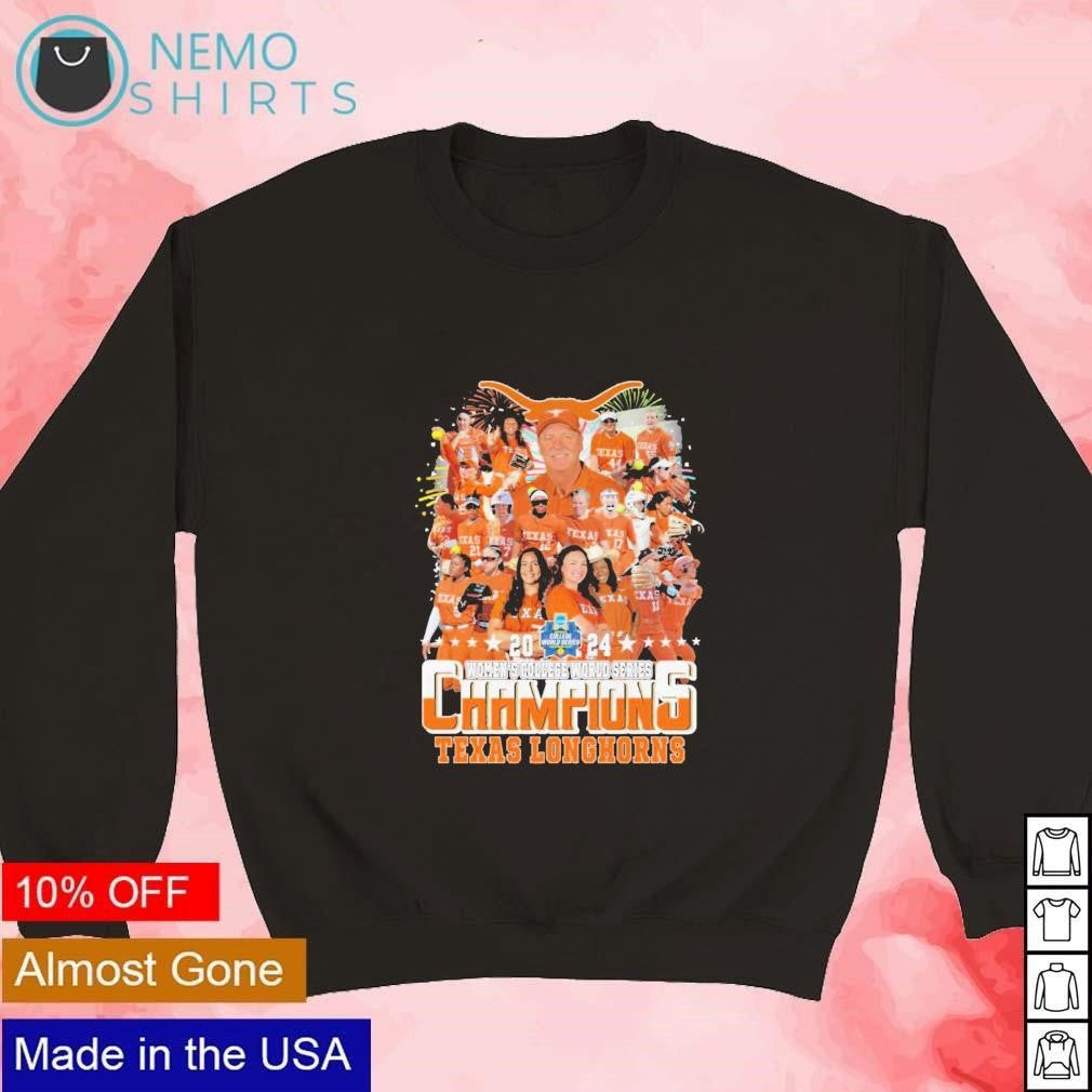 Texas Longhorns 2024 women's college world series - Adult & Kids T-Shirts, Sweatshirts & Hoodies apparel design preview 4