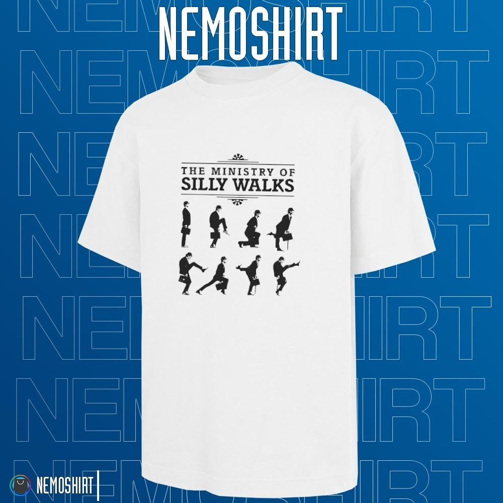 The ministry of silly walks - Adult & Kids T-Shirts, Sweatshirts & Hoodies apparel design preview 1