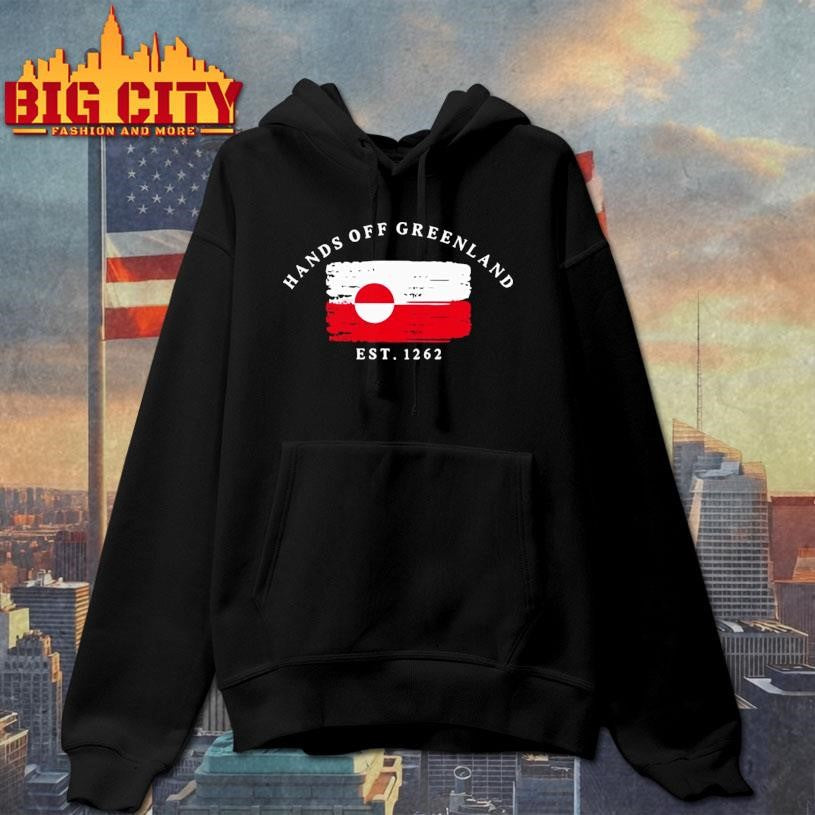 Donald Trump Hands Off Greenland - Adult & Kids T-Shirts, Sweatshirts & Hoodies apparel design preview 2