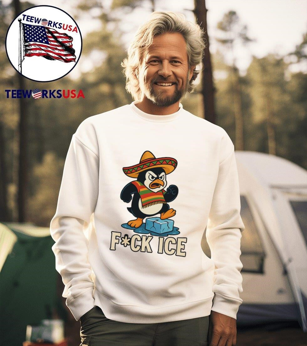 Penguin fuck ice - Adult & Kids T-Shirts, Sweatshirts & Hoodies apparel design preview 3