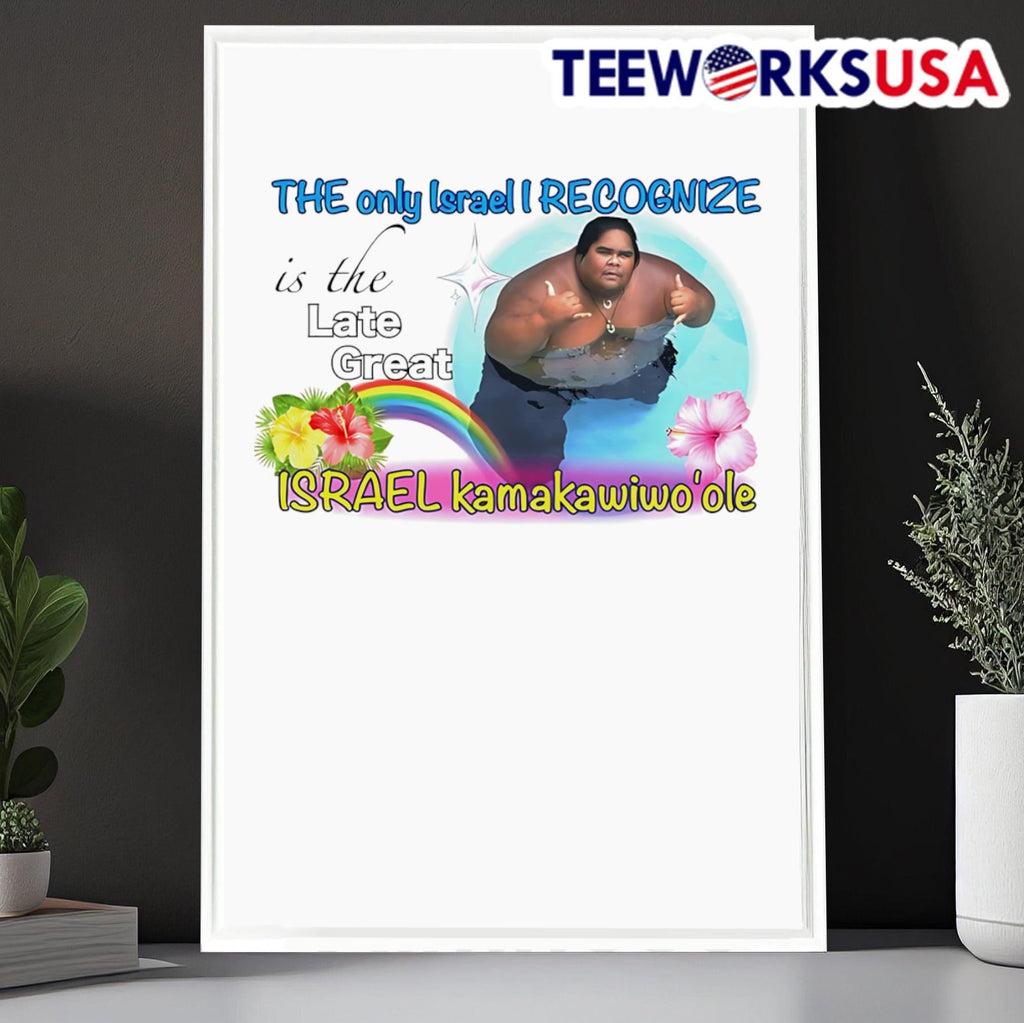The only Israel I recognize is late great - Adult & Kids T-Shirts, Sweatshirts & Hoodies apparel design preview 6