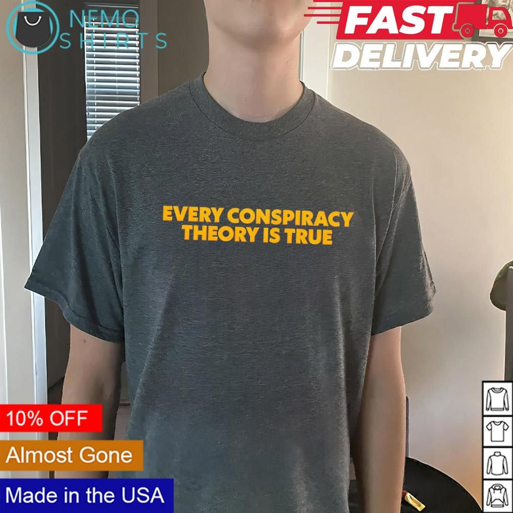 Every conspiracy theory is true - Adult & Kids T-Shirts, Sweatshirts & Hoodies product image 3