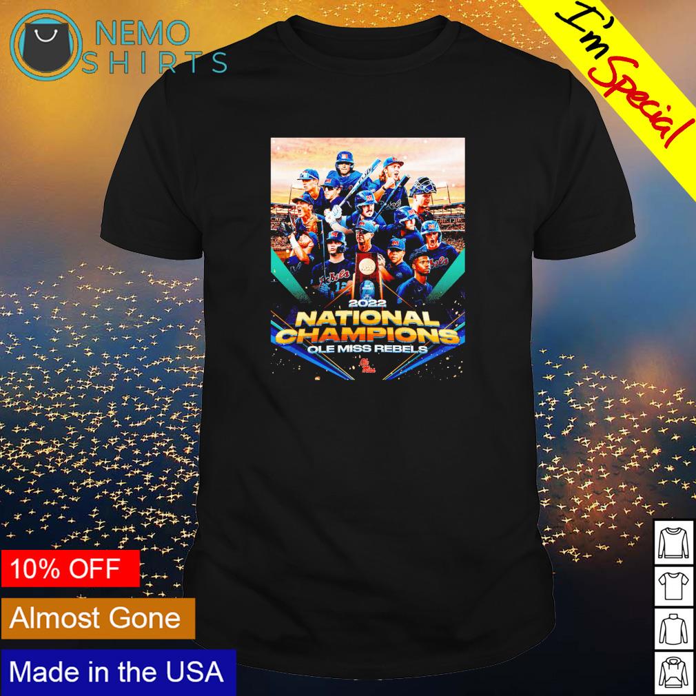 2022 national champions Ole Miss Rebels players - Adult & Kids T-Shirts, Sweatshirts & Hoodies apparel design preview 1