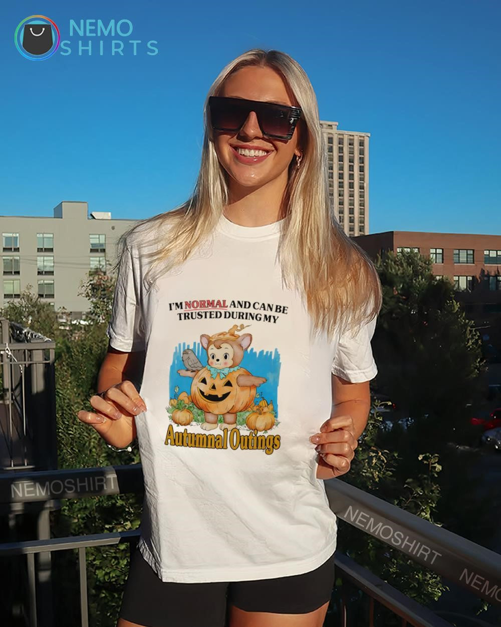 I'm Normal and Can Be Trusted During My Autumnal - Adult & Kids T-Shirts, Sweatshirts & Hoodies apparel design preview 4